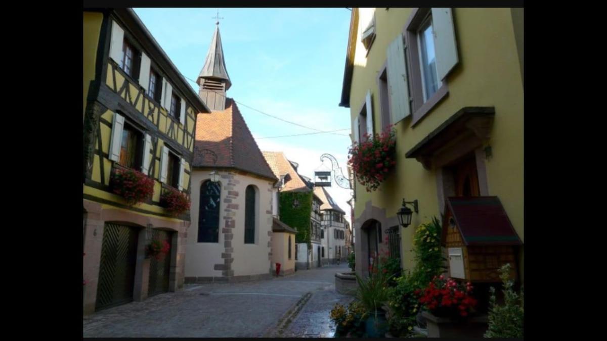 Appartement Proche Colmar Soultzbach les Bains Bagian luar foto
